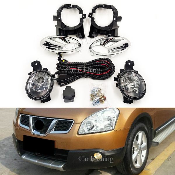 car fog light assembly lamp for nissan qashqai j10 2011 2012 2013 led fog lamp foglights bracket harness cover grill bezel
car fog light assembly lamp for nissan qashqai j10 2011 2012 2013 led fog lamp foglights bracket harness cover grill bezel