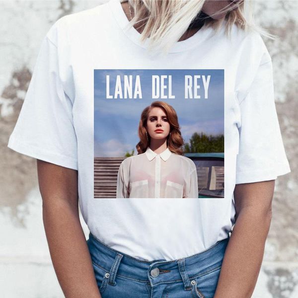 women's t-shirt lana del rey t shirt korean women funny cartoon clothes harajuku female clothing ullzang tee printed tshirt, White
women's t-shirt lana del rey t shirt korean women funny cartoon clothes harajuku female clothing ullzang tee printed tshirt, White