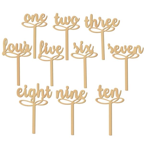 party decoration 10pcs 1-10 wooden table numbers on sticks for wedding or home small size (wood color)
party decoration 10pcs 1-10 wooden table numbers on sticks for wedding or home small size (wood color)