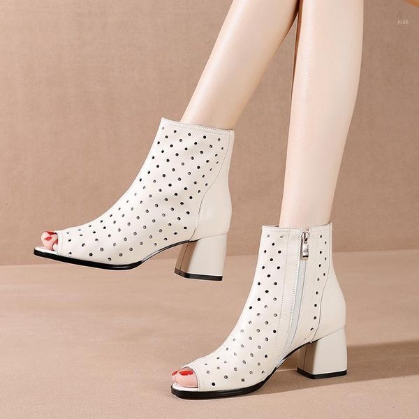 boots genuine leather summer breathable cool women square heels pumps shoes outdoor ankle for1, Black
boots genuine leather summer breathable cool women square heels pumps shoes outdoor ankle for1, Black