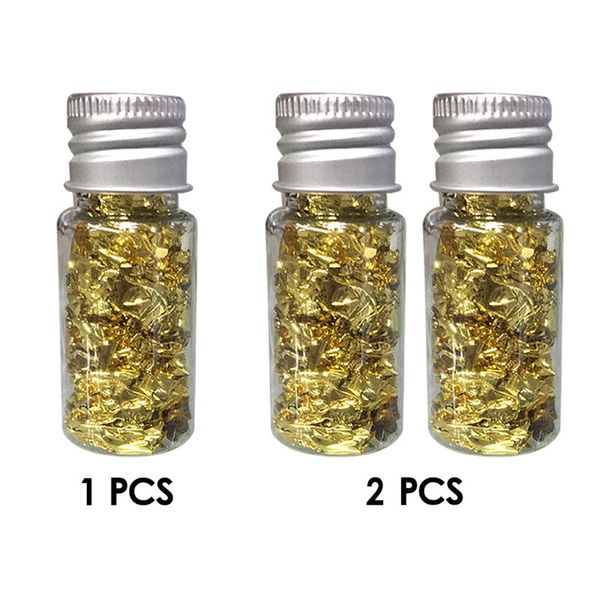 bottles of gold leaf flake for decorative crafts nails baking decor nail art decorations, Silver;gold
bottles of gold leaf flake for decorative crafts nails baking decor nail art decorations, Silver;gold