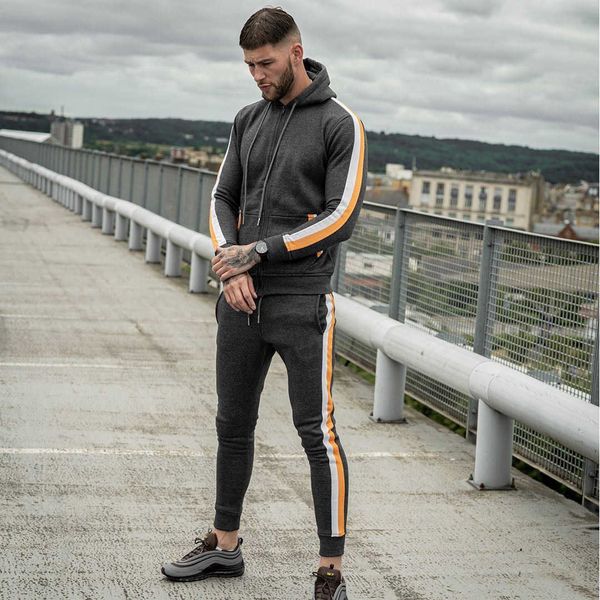 mens casual sports suit winter hooded sweatshirts running sportswear set men fashion hoodies pants jogger tracksuit set 210714, Gray
mens casual sports suit winter hooded sweatshirts running sportswear set men fashion hoodies pants jogger tracksuit set 210714, Gray