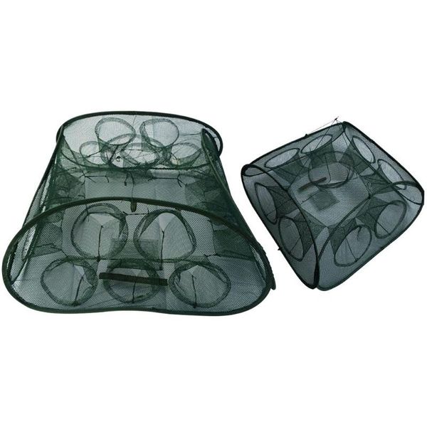 fishing accessories reinforced 9-21 holes automatic net folding nylon shrimp cage cast crab fish trap catcher network
fishing accessories reinforced 9-21 holes automatic net folding nylon shrimp cage cast crab fish trap catcher network