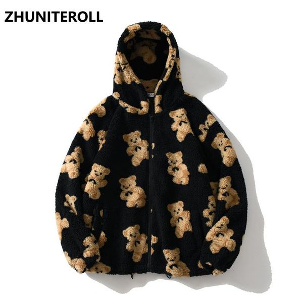 fleece hooded jackets cute bear print harajuku hip hop men fashion casual full zipper women coat outwear streetwear men's, Black;brown
fleece hooded jackets cute bear print harajuku hip hop men fashion casual full zipper women coat outwear streetwear men's, Black;brown