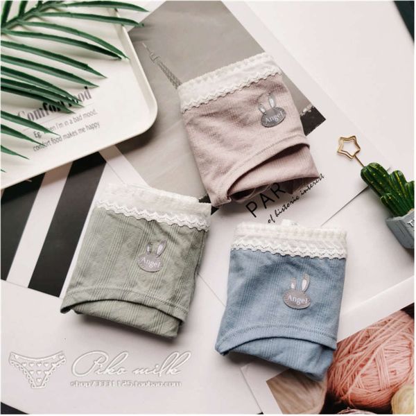 adorable cartoon rabbit pattern women's cotton briefs menstrual panties cute bow lace edge underwear for women lingerie, Black;white
adorable cartoon rabbit pattern women's cotton briefs menstrual panties cute bow lace edge underwear for women lingerie, Black;white