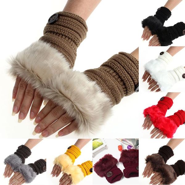 five fingers gloves winter women thread knitted plush imitation fur keep warm fashion short mitten fingerless lady half finger, Blue;gray
five fingers gloves winter women thread knitted plush imitation fur keep warm fashion short mitten fingerless lady half finger, Blue;gray