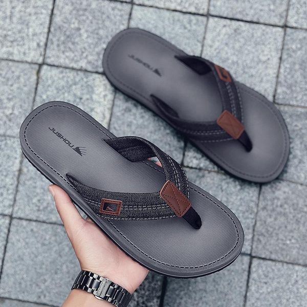 slippers flip-flops summer men beach sandals comfortable casual shoes fashion indoor flat flip flops, Black
slippers flip-flops summer men beach sandals comfortable casual shoes fashion indoor flat flip flops, Black
