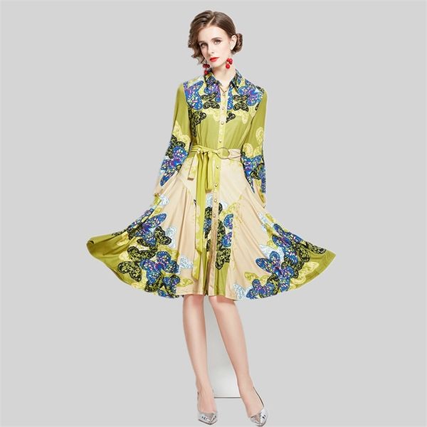 autumn print butterfly shirt dresses women long sleeve single breasted party dress 210602, Black;gray
autumn print butterfly shirt dresses women long sleeve single breasted party dress 210602, Black;gray