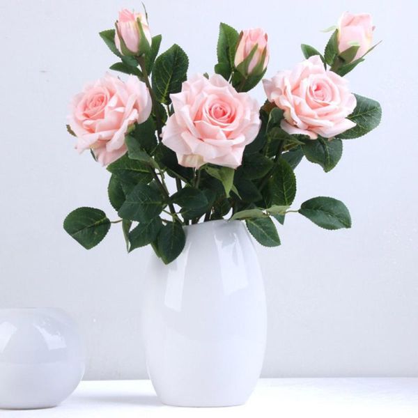 10pcs/lot 35cm 2 heads white pink silk rose branch home decor artificial flower wedding el banquet decorative false flowers & wreaths
10pcs/lot 35cm 2 heads white pink silk rose branch home decor artificial flower wedding el banquet decorative false flowers & wreaths