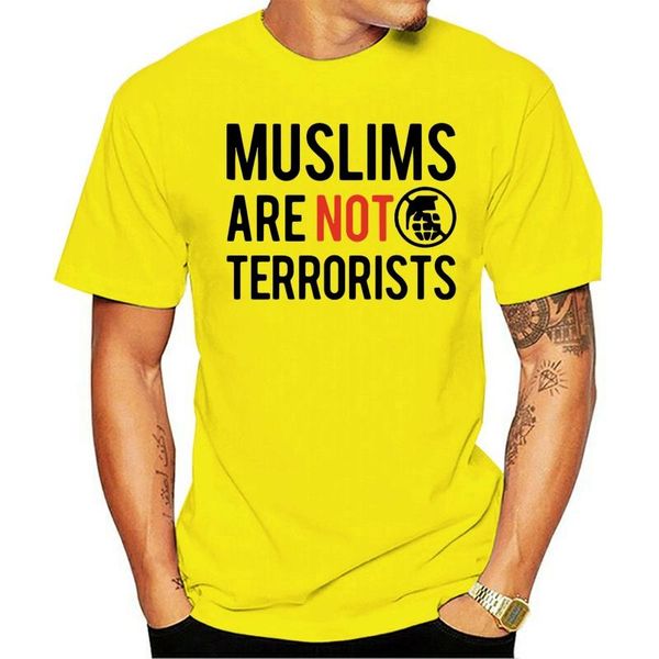 men's t-shirts 2021 summer fashion men o-neck t shirt muslims are not terrorists support islam mens womens cotton t-shirt, White;black
men's t-shirts 2021 summer fashion men o-neck t shirt muslims are not terrorists support islam mens womens cotton t-shirt, White;black