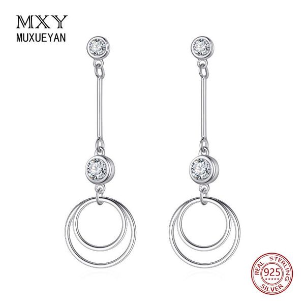 dangle & chandelier pendent double ring hanging earring for women 925 sterling silver long tassel fine jewelry muxueyan
dangle & chandelier pendent double ring hanging earring for women 925 sterling silver long tassel fine jewelry muxueyan