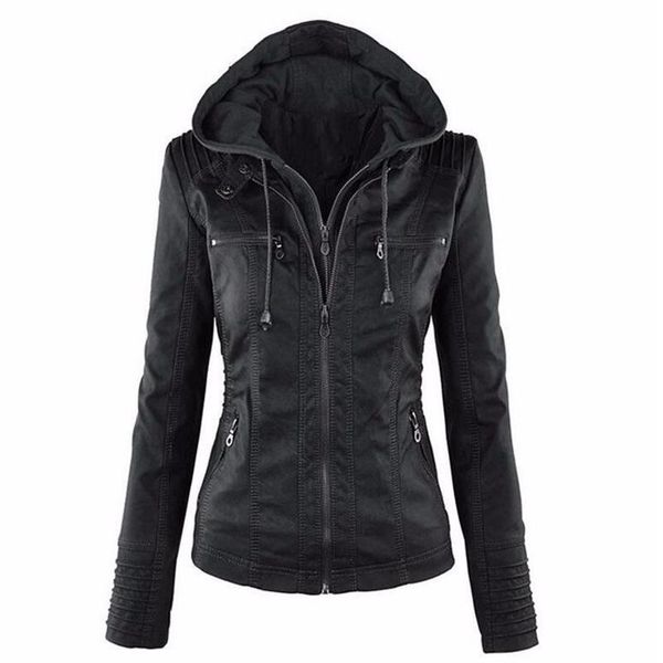 women's leather & faux plus size 5xl 6xl jacket for women hooded motorcycle black outerwear long sleeve slim pu short coat
women's leather & faux plus size 5xl 6xl jacket for women hooded motorcycle black outerwear long sleeve slim pu short coat
