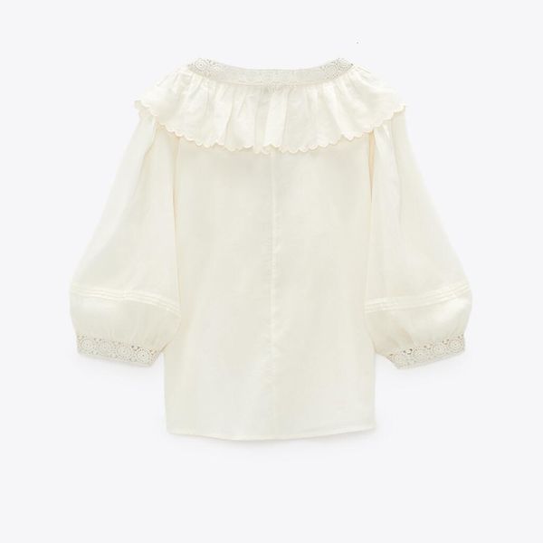women's blouses & shirts female sweetness ruffled shirts vintage white v neck short sleeve stretch blouse
women's blouses & shirts female sweetness ruffled shirts vintage white v neck short sleeve stretch blouse