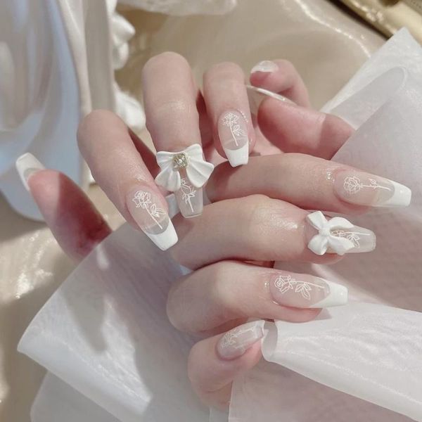nail gel 24pcs white butterfly patch glue type removable long paragraph fashion manicure fake, Red;pink
nail gel 24pcs white butterfly patch glue type removable long paragraph fashion manicure fake, Red;pink
