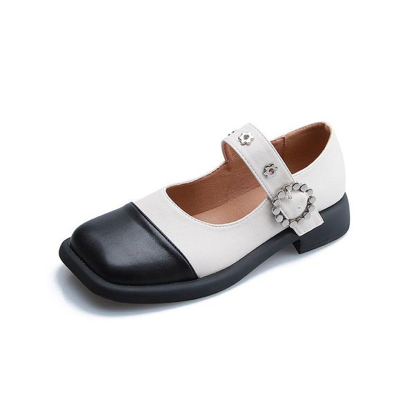 dress shoes thick soles mary jane women's xia yinglon small leather tide single, Black
dress shoes thick soles mary jane women's xia yinglon small leather tide single, Black