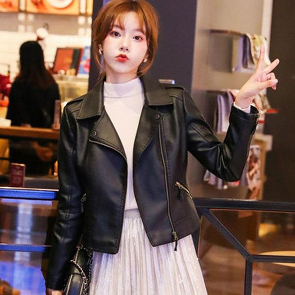 women's leather & faux black winter self-cultivation coat genuine motorcycle jackets autumn locomotive short women jacket coats
women's leather & faux black winter self-cultivation coat genuine motorcycle jackets autumn locomotive short women jacket coats