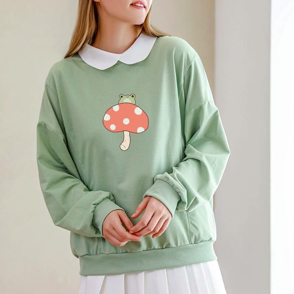 women's hoodies & sweatshirts korean oversize cotton hoodie pullover women cartoon frog streetwear turn down collar full sleeve pink ka, Black
women's hoodies & sweatshirts korean oversize cotton hoodie pullover women cartoon frog streetwear turn down collar full sleeve pink ka, Black