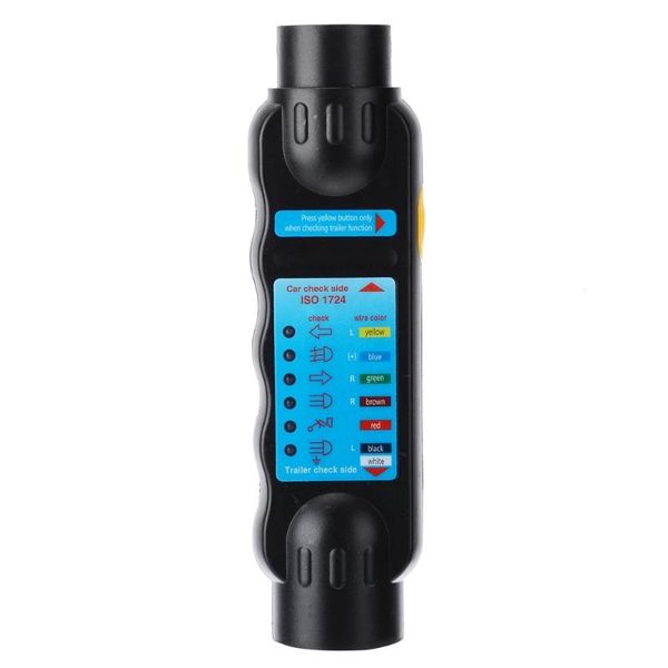 diagnostic tools 7 pin car towing light tester trailer caravan tow bar wiring circuit plug socket
diagnostic tools 7 pin car towing light tester trailer caravan tow bar wiring circuit plug socket