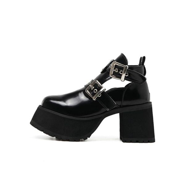 punk european and american platform shoes female ins buckle harajuku black thick heel locomotive ankle boot boots
punk european and american platform shoes female ins buckle harajuku black thick heel locomotive ankle boot boots