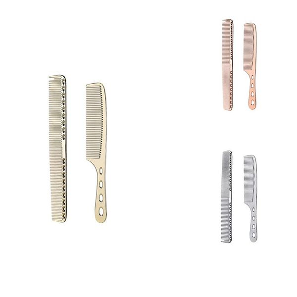 pcs stainless steel hair combs anti static styling comb hairdressing barbers brushes, Silver
pcs stainless steel hair combs anti static styling comb hairdressing barbers brushes, Silver