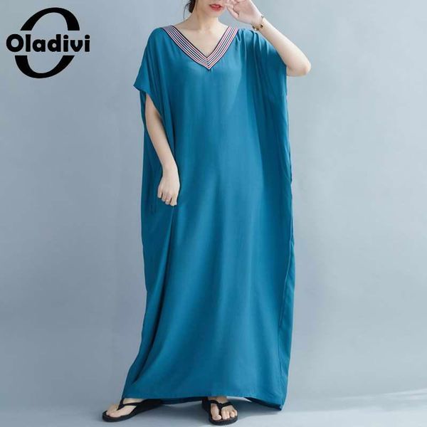 party dresses oladivi oversize oversized maxi long boho summer women beach wear large size bohemian dress tunics 4xl 5xl 6xl 8xl 9xl, White;black
party dresses oladivi oversize oversized maxi long boho summer women beach wear large size bohemian dress tunics 4xl 5xl 6xl 8xl 9xl, White;black