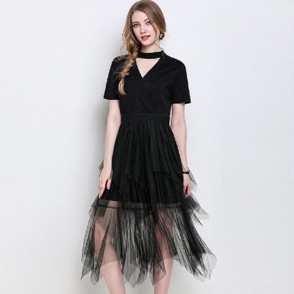 casual dresses women spring summer thin irregular mesh temperament dark mid-length dress plus size transparent beach vintage black, Black;gray
casual dresses women spring summer thin irregular mesh temperament dark mid-length dress plus size transparent beach vintage black, Black;gray