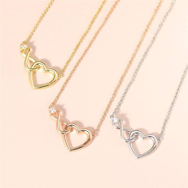 pendant necklaces ailodo simple fashion heart necklace for women number 8 with cubic zirconia party wedding statement collar gift, Silver
pendant necklaces ailodo simple fashion heart necklace for women number 8 with cubic zirconia party wedding statement collar gift, Silver