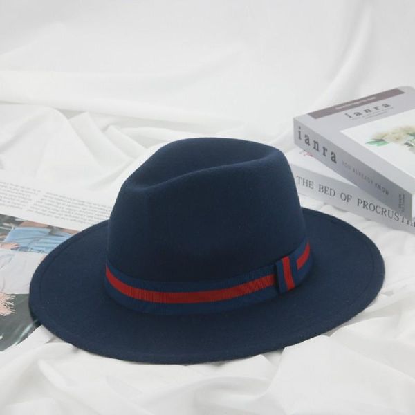 wide brim hats fedoras luxury men solid band blue dress wedding decorate women's hat outdoor panama men's pamelas y tocados para b, Blue;gray
wide brim hats fedoras luxury men solid band blue dress wedding decorate women's hat outdoor panama men's pamelas y tocados para b, Blue;gray