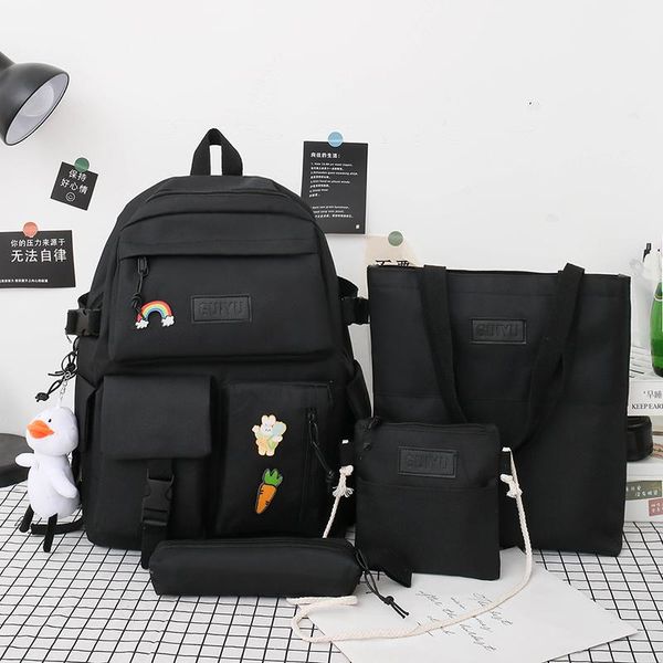 school bags 4 piece sets backpacks casual for teenage girls women backpack fashion lapkawaii shoulder
school bags 4 piece sets backpacks casual for teenage girls women backpack fashion lapkawaii shoulder