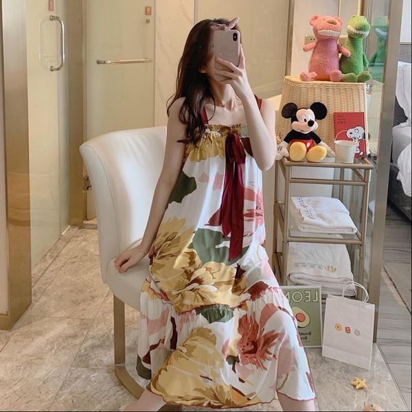 s 5xl plus sizes nightdress women sleepwear summer big bow design sleep dress woman sling night, Black;red
s 5xl plus sizes nightdress women sleepwear summer big bow design sleep dress woman sling night, Black;red
