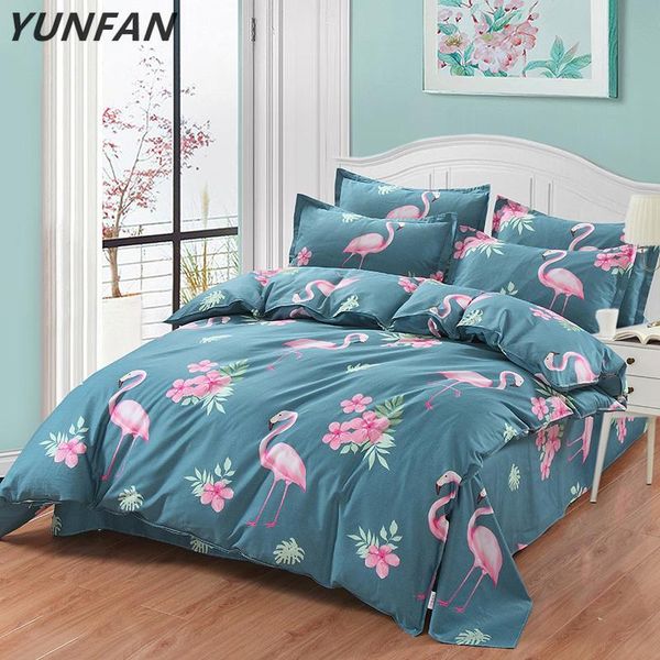 bedding sets fashion style flamingo print twin full single king size 100%cotton duvet cover bedsheet pillowcase bed linen
bedding sets fashion style flamingo print twin full single king size 100%cotton duvet cover bedsheet pillowcase bed linen