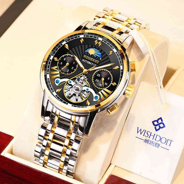 luxury automatic mechanical men doit watches classic business men's tours waterproof relogio masculino, Slivery;brown
luxury automatic mechanical men doit watches classic business men's tours waterproof relogio masculino, Slivery;brown
