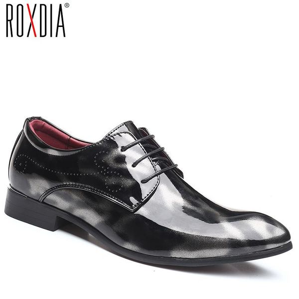dress shoes roxdia men wedding fashion pu leather formal business pointed toe man oxford flats plus size 39-48 rxm140, Black
dress shoes roxdia men wedding fashion pu leather formal business pointed toe man oxford flats plus size 39-48 rxm140, Black