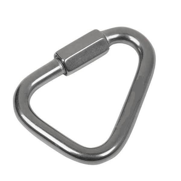 stainless steel 304 outdoors interlink triangle buckle climbing harnesses rock climb mountaineering safety buckles hammock
stainless steel 304 outdoors interlink triangle buckle climbing harnesses rock climb mountaineering safety buckles hammock
