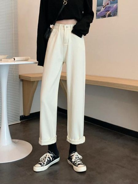 women's jeans high waist 2021 pants spring and autumn loose straight wide leg show thin, Blue
women's jeans high waist 2021 pants spring and autumn loose straight wide leg show thin, Blue