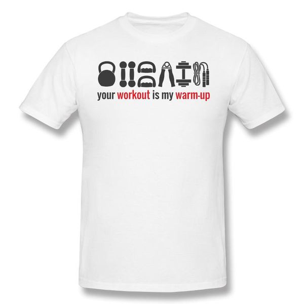 men's t-shirts your workout is my warmup classicanime clothes design bodybuilding pumping gym muscle training crossfit 100% cotton men, White;black
men's t-shirts your workout is my warmup classicanime clothes design bodybuilding pumping gym muscle training crossfit 100% cotton men, White;black