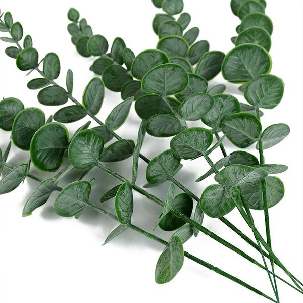 decorative flowers & wreaths 5pcs 37cm artificial eucalyptus leaves branch green plant for home wedding birthday party decor fake flower diy
decorative flowers & wreaths 5pcs 37cm artificial eucalyptus leaves branch green plant for home wedding birthday party decor fake flower diy