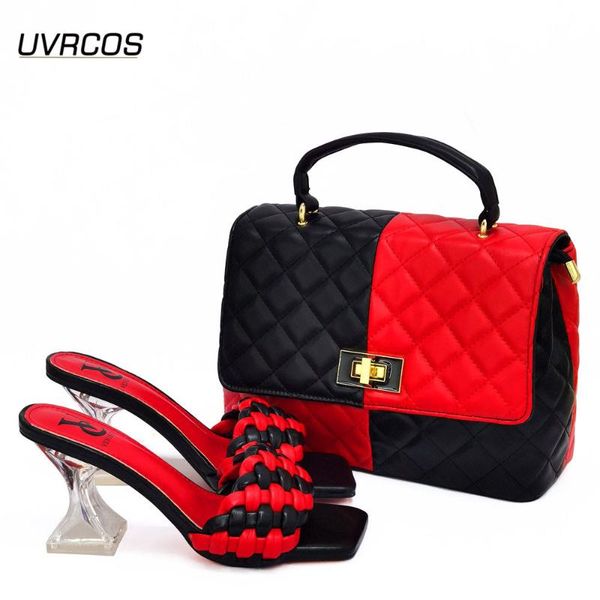 dress shoes african and harmonizing bags for italian ladies bag set decorated super high heel, Black
dress shoes african and harmonizing bags for italian ladies bag set decorated super high heel, Black