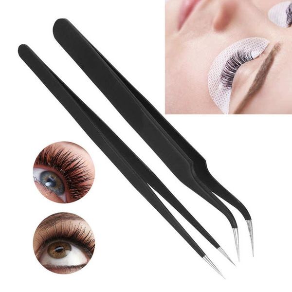 professional anti-static eyelashes tweezers precise stainless steel for eye lashes grafting extension a eyebrow tools & stencils
professional anti-static eyelashes tweezers precise stainless steel for eye lashes grafting extension a eyebrow tools & stencils