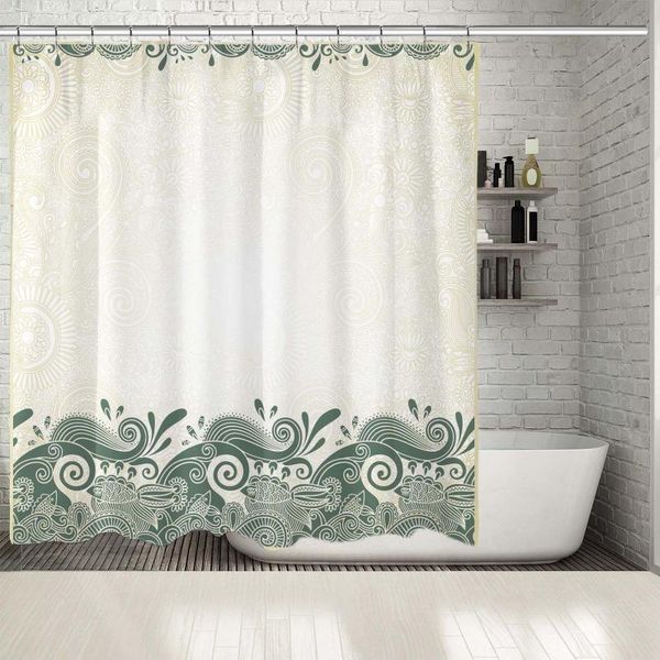 shower curtains curtain fish and wave on floral background sea ocean wildlife oriental style art green beige
shower curtains curtain fish and wave on floral background sea ocean wildlife oriental style art green beige