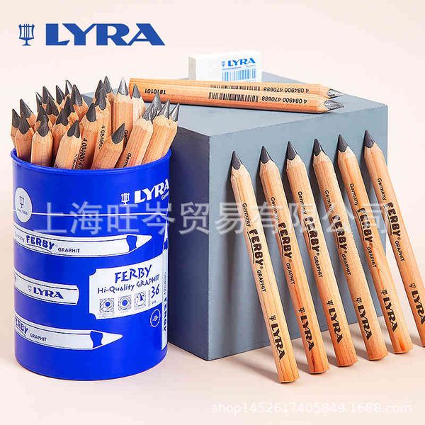 pencils german yiya short rod thick pencil big triangle beginners kindergarten correction of pencil holding posture wooden pencil
pencils german yiya short rod thick pencil big triangle beginners kindergarten correction of pencil holding posture wooden pencil