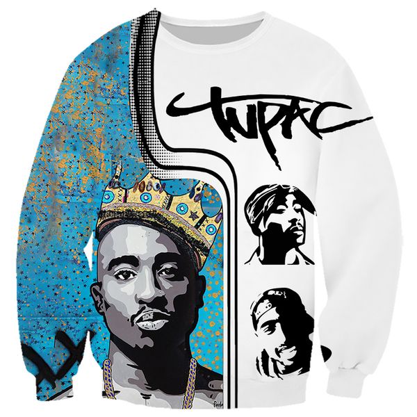 cloocl 2pac mens sweatshirts 3d printed men clothing teens clothes hip-hop style outfits, Black
cloocl 2pac mens sweatshirts 3d printed men clothing teens clothes hip-hop style outfits, Black