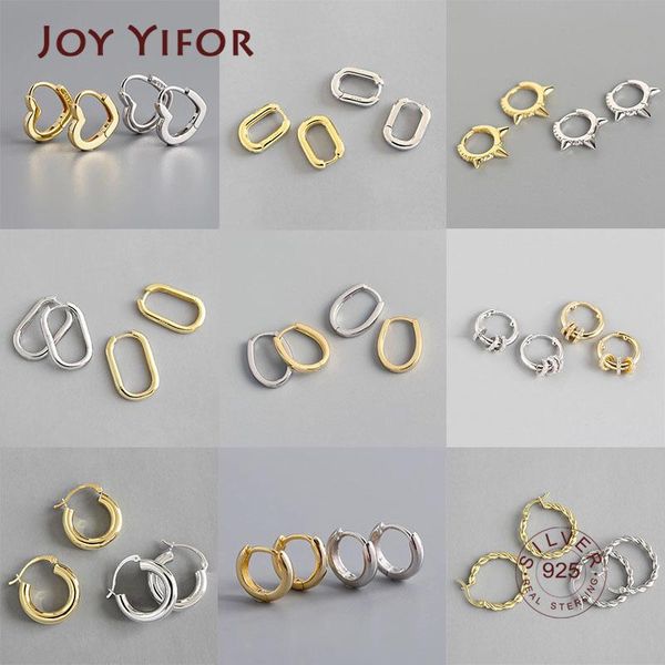 hoop & huggie 925 sterling silver french punk hip-hop geometric small earrings for women gold party jewelry accessories, Golden;silver
hoop & huggie 925 sterling silver french punk hip-hop geometric small earrings for women gold party jewelry accessories, Golden;silver