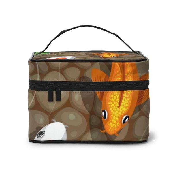 women's travel organization beauty cosmetic make up storage lady wash bags koi fish in pond handbag pouch & cases
women's travel organization beauty cosmetic make up storage lady wash bags koi fish in pond handbag pouch & cases