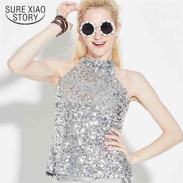blusas mujer de moda women blouses sleeveless sequin blouse shirt camisas s and 4030 50 210506, White
blusas mujer de moda women blouses sleeveless sequin blouse shirt camisas s and 4030 50 210506, White