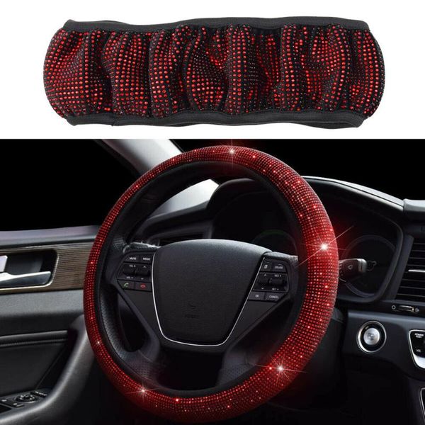steering wheel covers red auto 15''/37-38cm car diamond cover bling shining universal interior accessories
steering wheel covers red auto 15''/37-38cm car diamond cover bling shining universal interior accessories