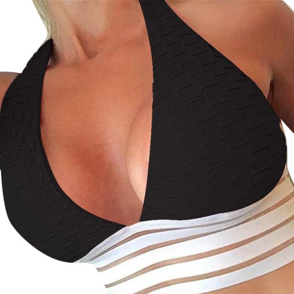 gym clothing 2021 wholesale women patchwork sports bra tank bodycon slim bustier vest crop bralette, White;black
gym clothing 2021 wholesale women patchwork sports bra tank bodycon slim bustier vest crop bralette, White;black