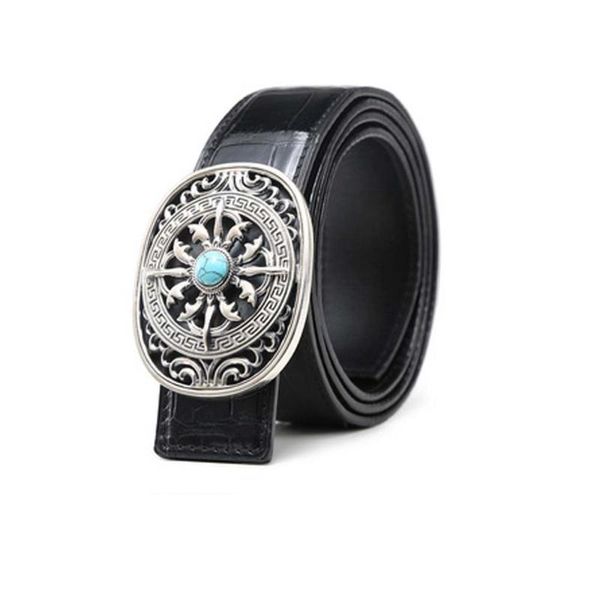 belts linshe male belt 925 silver jade buckle business leisure crocodile men leather, Black;brown
belts linshe male belt 925 silver jade buckle business leisure crocodile men leather, Black;brown