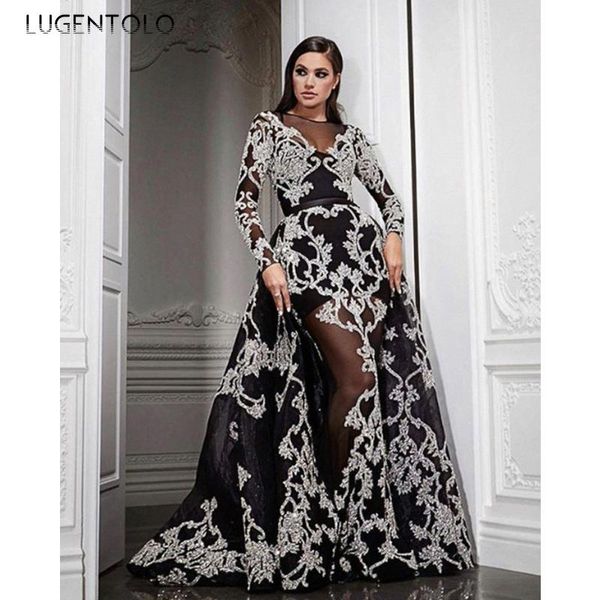 casual dresses party dress women slim long sleeve gauze mesh ladies small sequins big swing lugentolo, Black;gray
casual dresses party dress women slim long sleeve gauze mesh ladies small sequins big swing lugentolo, Black;gray