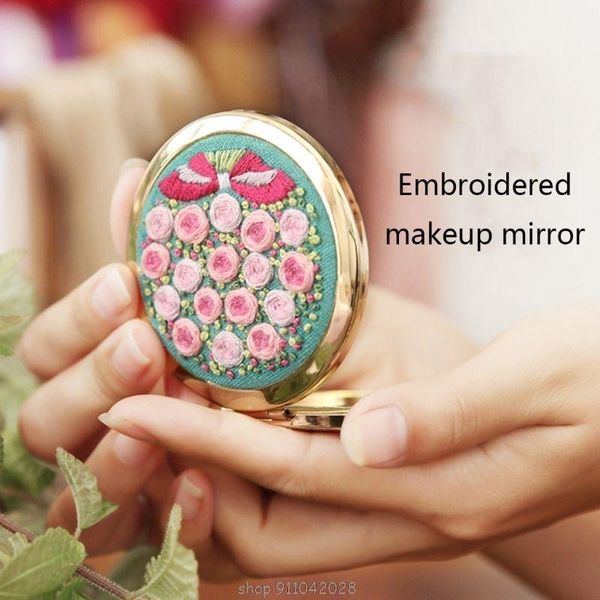 mirrors diy embroidery kit compact pocket floral makeup mirror double-side folding women vintage cosmetic d23 20 dropship
mirrors diy embroidery kit compact pocket floral makeup mirror double-side folding women vintage cosmetic d23 20 dropship